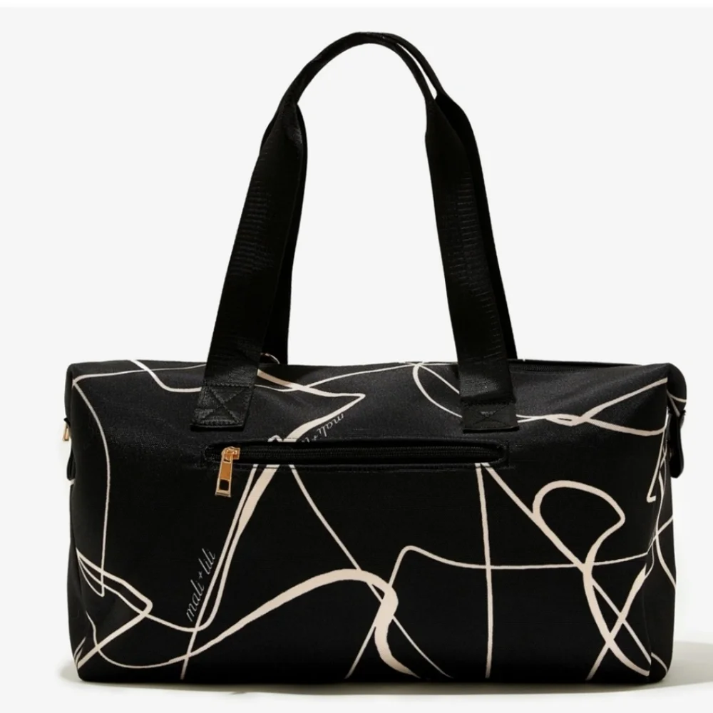💜Mali & Lili Weekender Bag Abstract Print - Picture 2 of 12